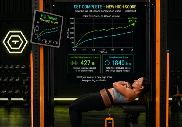 Hip thrust setup